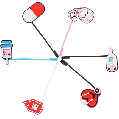6 gab. Salmu putekļu vāki Salmu uzgaļi dzeramajiem salmiņiem Karikatūras elementi Salmu pārklāji Salmu galu uzgaļi