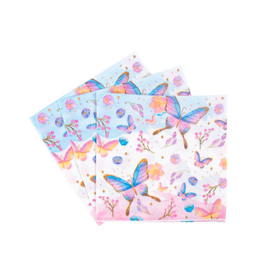 Хавайски Луау парти хартиени салфетки фламинго тропически палмови листа алоха салфетки за еднократна употреба за рожден ден сватба летен парти декор