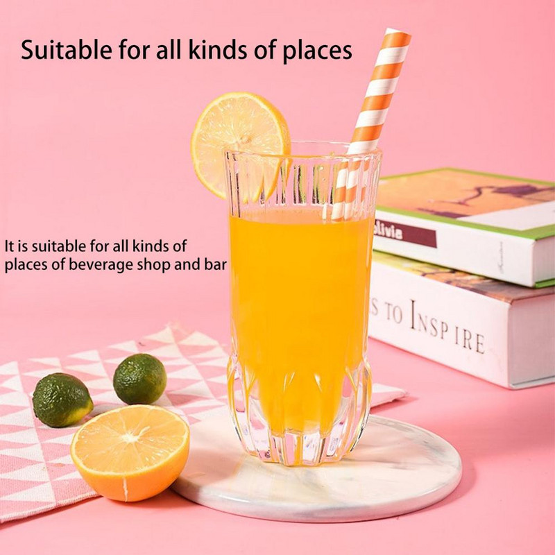 50gab Lieli salmiņi Videi draudzīgi Ševrons Svītraini Papīra Salmiņi Kāzu bērnu dušas Bērnu Dzimšanas Dienas Piegāde Bērni Dzeramā Strar