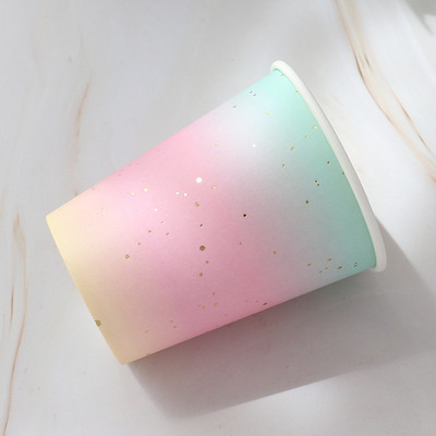 Vakarėlio reikmenys Vienkartiniai indai Tortas Popierinė lėkštė Dekoratyvinė lėkštė virtuvės reikmenys stovyklavimui gimtadienio vestuvėms