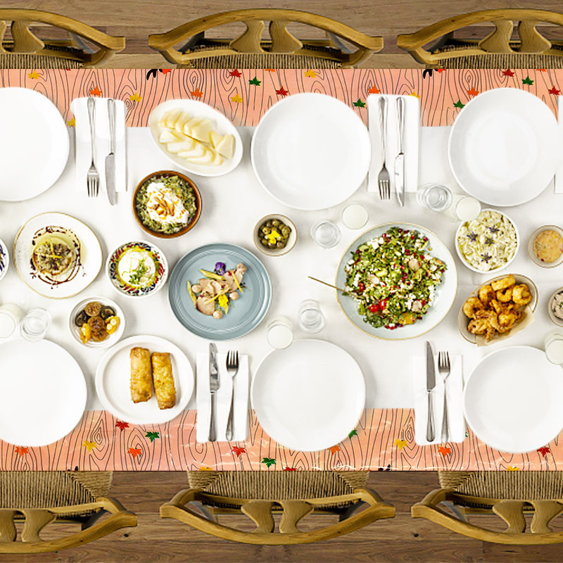 Džiunglių gyvūnų vakarėlio vienkartinė staltiesė Wild One 1-ojo gimtadienio vakarėliui dekoruoti vaikams kūdikių dušas 109x180 cm miško staltiesė