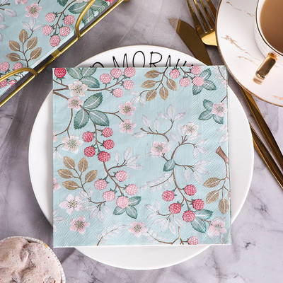 20GAB dažādi ziedu Ziemassvētku salvetes Vintage papīra dvielis Dekupāžai Dekoratīvās mēbeles Amatniecība Kāzu svinību galda piederumi