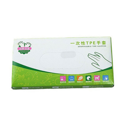 Darbs Caurspīdīgs 100gab Pārtikas Mājsaimniecības pakāpe Bezmaksas Drošības Vienreizlietojamie cimdi Neslīdoši Skābie Cimdi Cimdi Tīrīšana Latekss