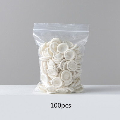 Vienreizējās lietošanas pirkstu gultiņas Latekss Skaistums Pretpūtītes Nodilumizturīgs Elektroniskās rūpniecības apdrošināšana Neslīdošs Biezs Gumijas Pirkstu gultiņas Bārs