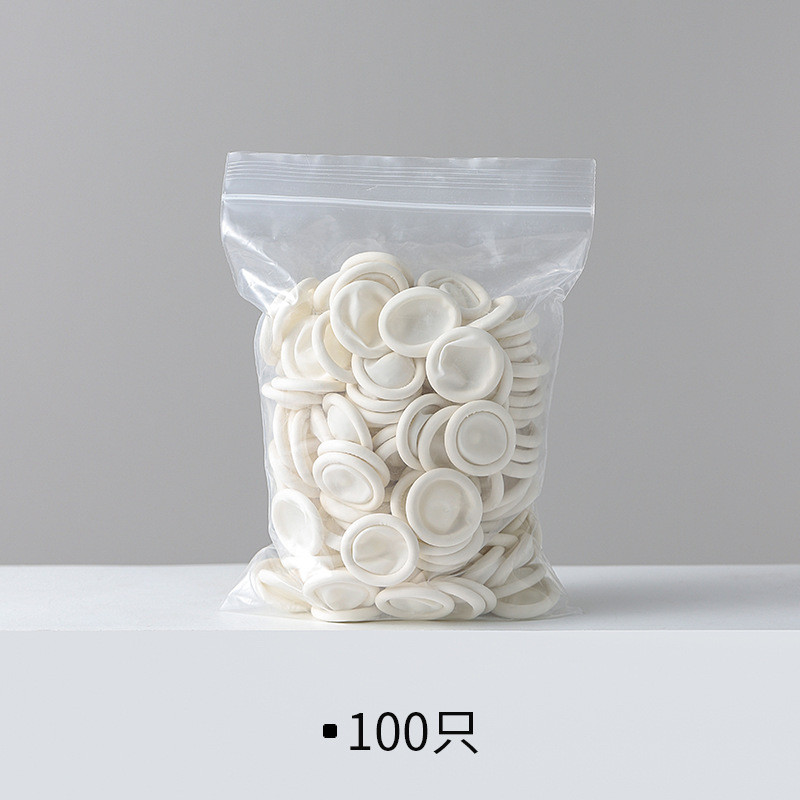 Vienreizējās lietošanas pirkstu gultiņas Latekss Skaistums Pretpūtītes Nodilumizturīgs Elektroniskās rūpniecības apdrošināšana Neslīdošs Biezs Gumijas Pirkstu gultiņas Bārs