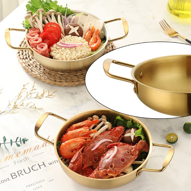 Ramen nūdeles katls, nerūsējošais tērauds materiāls, zupas katli, piena olu zupas katls Ātra uzsildīšana virtuves piederumiem