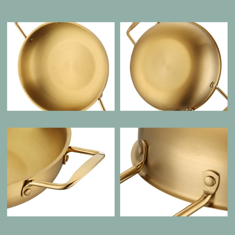 Ramen nūdeles katls, nerūsējošais tērauds materiāls, zupas katli, piena olu zupas katls Ātra uzsildīšana virtuves piederumiem