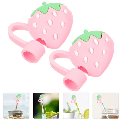 2gab. Silikona uzgaļu vāciņš, multfilma atkārtoti lietojami dzeršanas uzgaļi, vāki hermētiski blīvējuma aizbāžņi, kas nodrošina necaurlaidību