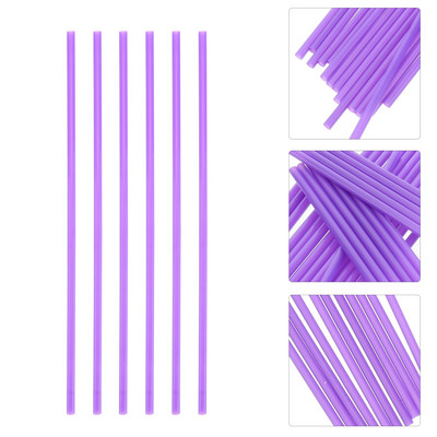 Plastmasas salmiņi ballīšu dzērienu pipetes Dzeramais smūtijs Vienreiz lietojams kāzu dekors