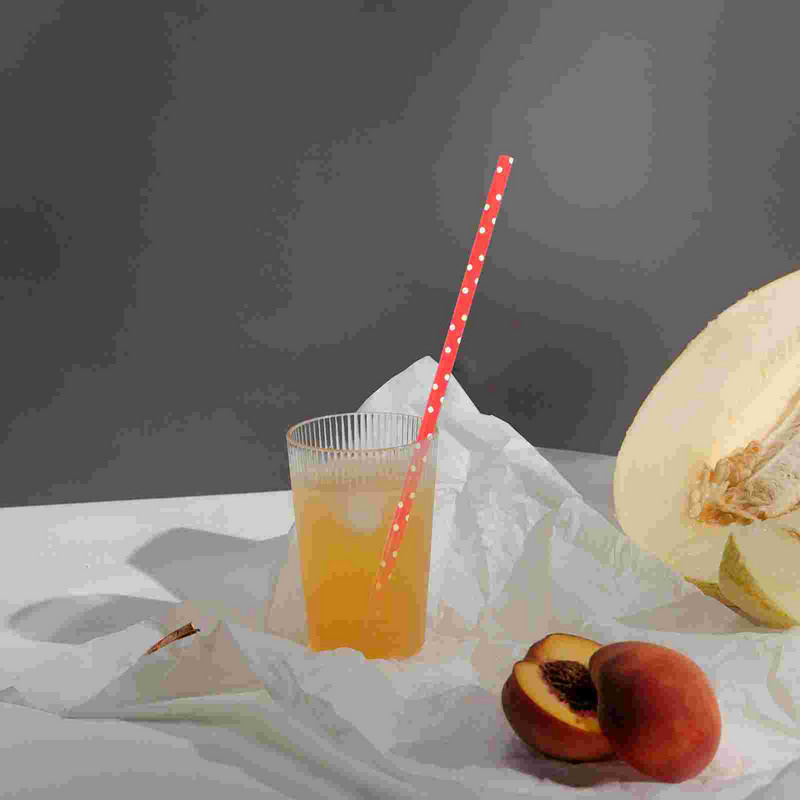 100 gab. Papīra salmiņi Taisni noārdāmi dzerami vienreizlietojami ballīšu dekori dzērieni dzimšanas dienas ceļojumi