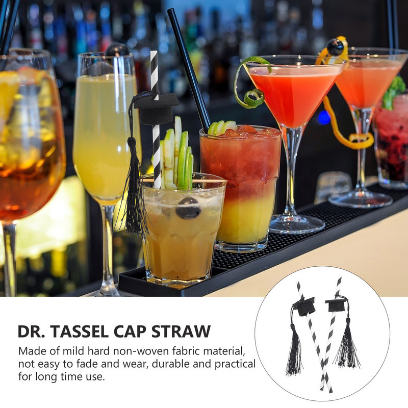 12 gab Bārkstis Apdare Zelta papīrs Smieklīgi salmiņi Dzērienu Dzērieni Izejmateriāli Dzeršanai 2mm Neausts audums Grad Party