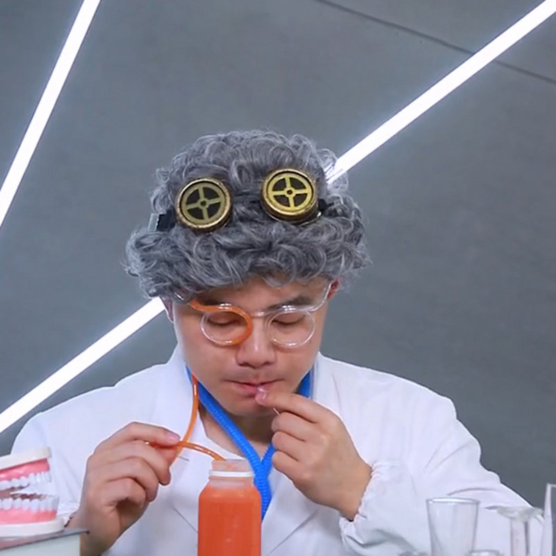 20 gab. dzimšanas dienas svinību piederumi, vienreizlietojamie, smieklīgi bērnu dzeršanas salmiņi, plastmasa