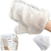 Putekļu cimdi Divpusēji spalvu Duster Mikrošķiedras Putekļu lupatiņas Vienreizējās lietošanas putekļu salvete Mājdzīvnieku matu tīrīšanas dūraiņi mājas virtuvei