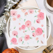 20GAB Ziedu salvetes Dažādi vintage Ziemassvētku papīra dvieļi dekupāžai Dekoratīvās mēbeles Amatniecība Kāzu svinību galda piederumi