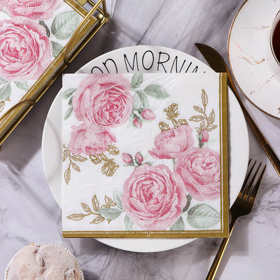 20GAB Ziedu salvetes Dažādi vintage Ziemassvētku papīra dvieļi dekupāžai Dekoratīvās mēbeles Amatniecība Kāzu svinību galda piederumi