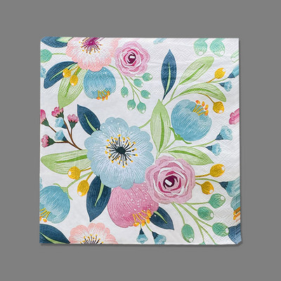 20PC Assorted Vintage Decoupage salvete Serija ukrasa za žirafe Decopatch papirnate božićne salvete s otkrivanjem spola Potrepštine za zabavu