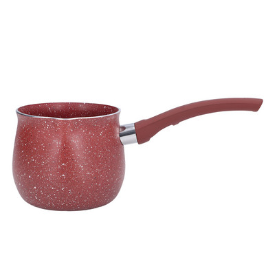 Kavos šildytuvas su vienu rankenu, mini pieno puodas, aliuminio lydinio nelipnus, apsaugantis nuo nuplikimo, skirtas karštam virimui