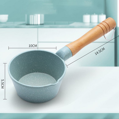 Maifan kő fröccsenő olajos edény fröccsenő olajos edény forró olaj kis edény mélyíti a mini gázt kis olajos edény tejes edény kiöntő olajteknő