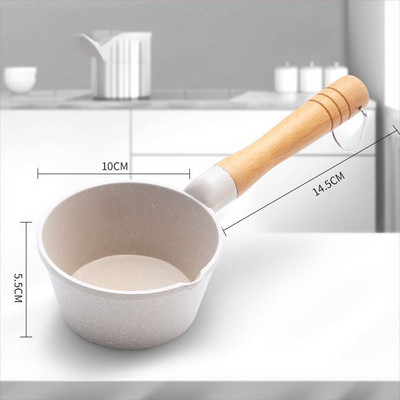 Maifan kő fröccsenő olajos edény fröccsenő olajos edény forró olaj kis edény mélyíti a mini gázt kis olajos edény tejes edény kiöntő olajteknő