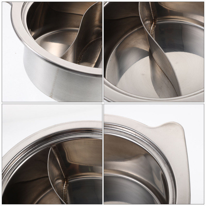 Apsaugos nuo nuplikymo keptuvės restorano sriubos puodas Buitinė virtuvės reikmenys Daugiafunkcis mini keptuvės