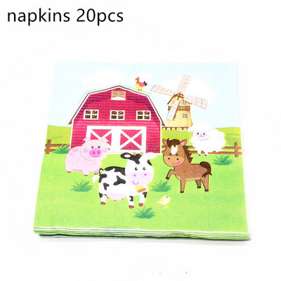 Dzsungel állati virág dinoszaurusz témájú szalvéták születésnapi dekoráció papírszalvéta gyerekeknek baba zuhany parti kellékek eldobható étkészletek