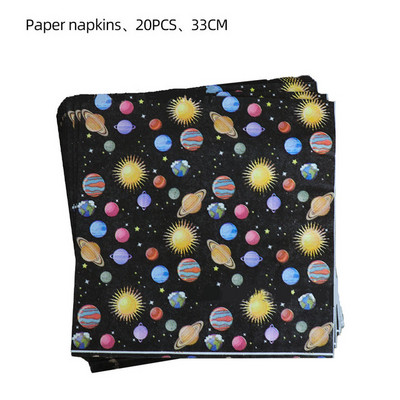 Dzsungel állati virág dinoszaurusz témájú szalvéták születésnapi dekoráció papírszalvéta gyerekeknek baba zuhany parti kellékek eldobható étkészletek