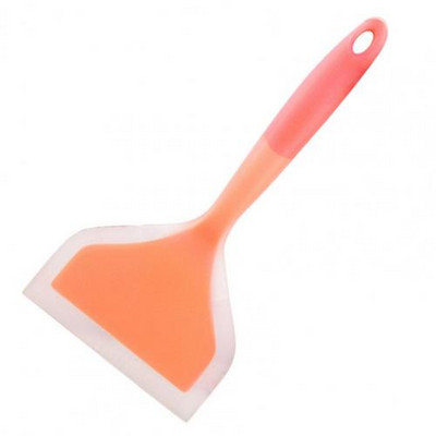 Silikoninė mentelė Lengvas virtuvės aksesuaras Silikoninis jautienos kiaušinių virtuvės platus grandiklis picos kastuvas kepimo mentelės įrankis