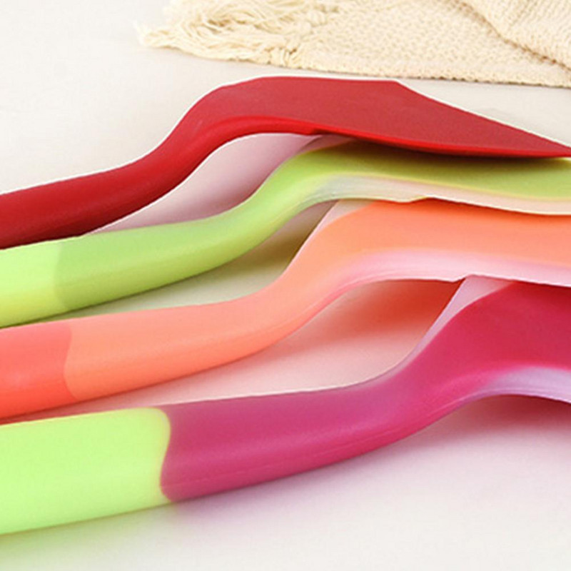 Silikoninė mentelė Lengvas virtuvės aksesuaras Silikoninis jautienos kiaušinių virtuvės platus grandiklis picos kastuvas kepimo mentelės įrankis