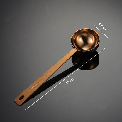 Nerūdijančio plieno daugiafunkcis kavos maistas arbatos matavimo šaukštas virtuvės reikmenys kepimo įrankiai 10-15 ml vienspalviai šaukštai