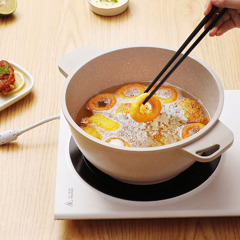 „Maifan Stone“ nepridegantis keptuvės buitinis bendrabutis makaronų puodas indukcinė viryklė dujinė virimo sriuba košės troškintuvas virtuvės pieno keptuvė