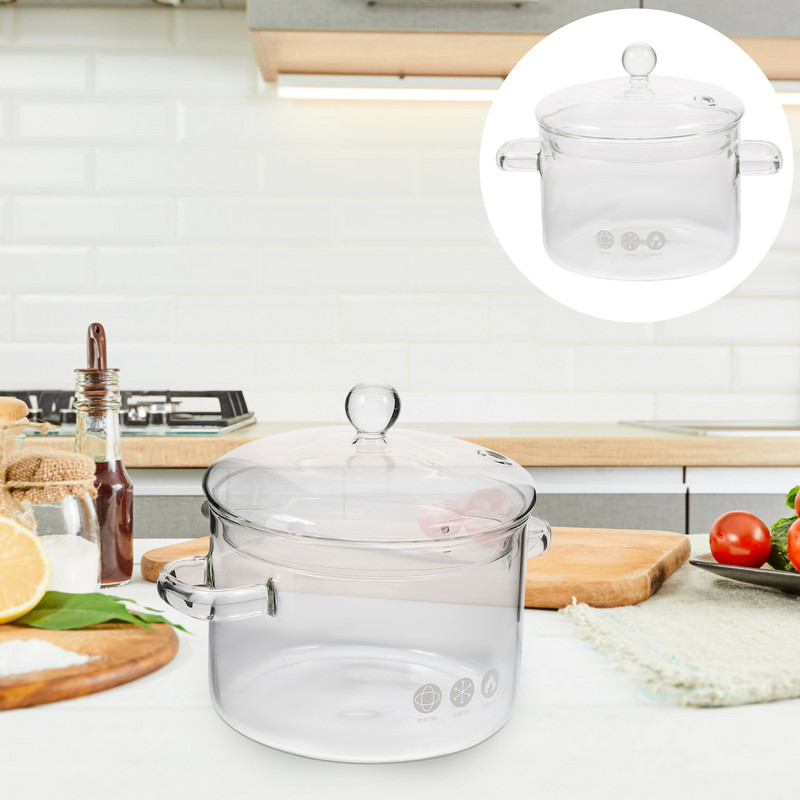 Supipott Korea ramen kodune klaaskööginõud kastrul kööginõud.