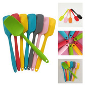 Silikoonist küpsetusspaatliga kuumakindel nakkumatu spaatliga kööginõud Multifunktsionaalne küpsetuslabidaga tööriist Koduköögi tööriistad