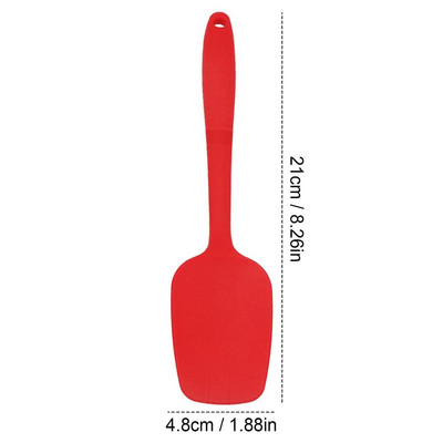 Silikoonist küpsetusspaatliga kuumakindel nakkumatu spaatliga kööginõud Multifunktsionaalne küpsetuslabidaga tööriist Koduköögi tööriistad