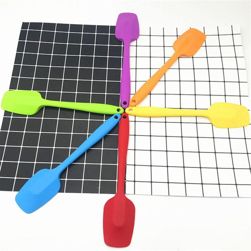 Silikoonist küpsetusspaatliga kuumakindel nakkumatu spaatliga kööginõud Multifunktsionaalne küpsetuslabidaga tööriist Koduköögi tööriistad