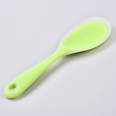 Mittenakkuv silikoonist lusikas kuumakindel, kergesti puhastatav riisilusikad riisipliit sushi kühvel köögiriistad riisilabidas