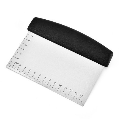 Nerūsējošā tērauda mīklas griezējs kūku krēms lāpstiņa sviests mīklas skrāpis cepšanas rīki mājas cepšanai Griešanas instrumenti virtuves sīkrīki