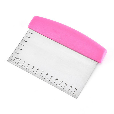 Nerūsējošā tērauda mīklas griezējs kūku krēms lāpstiņa sviests mīklas skrāpis cepšanas rīki mājas cepšanai Griešanas instrumenti virtuves sīkrīki