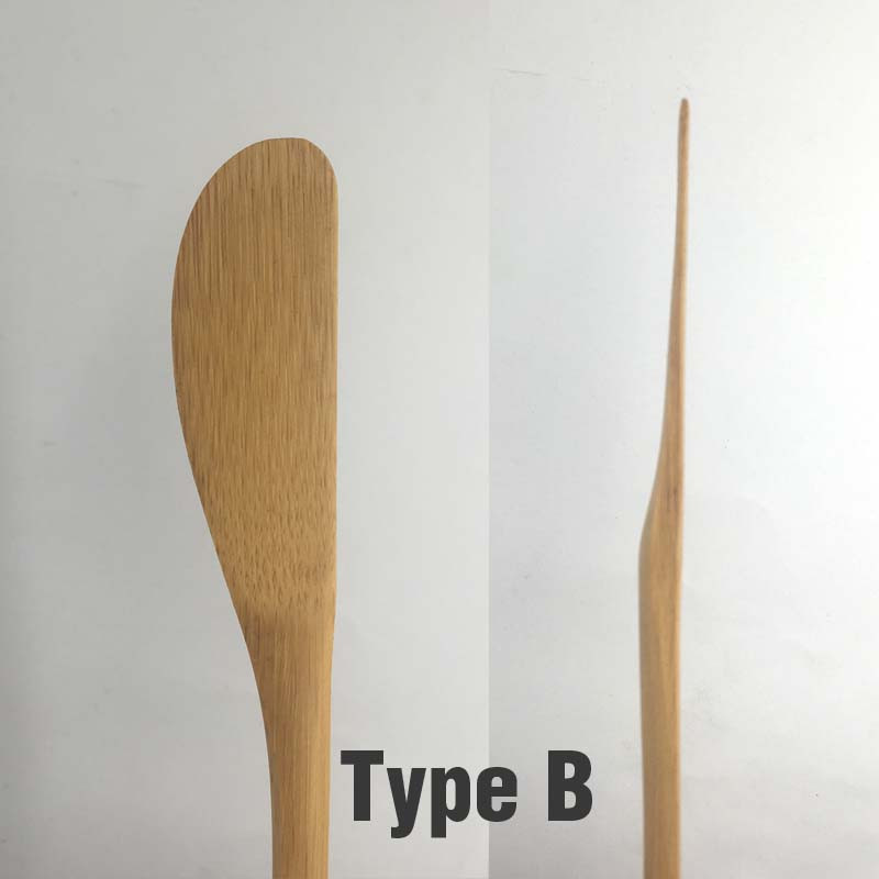 Bambusa sviesta smērētājs 3 gab. Virtuves rīku komplekts Galda piederumi Sviesta nazis Bambusa nazis Mazs lāpstiņas bambusa skrāpis