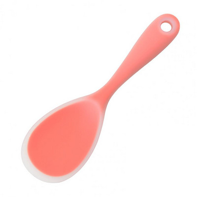 Szilikon rizskanál hőálló rizslapát Szilikon serpenyő sütőkanál hosszú nyelű rizskanál konyhai szerszám szilikon colher de