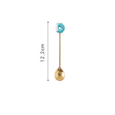 1 gab. Nerūsējošā tērauda Mikija virtuļa karote, dakšiņa kūka, kafija deserts, tēja, saldējums, maisīšanas karotes, konfektes, jauka karikatūra tējkarote