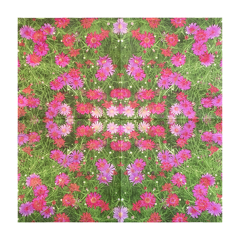 20gab/maisiņš margrietiņas ziedi dekupāžas papīra salvetes Eleganti ziedu papīra salvetes ballīšu galda piederumiem kāzu Ziemassvētku piederumi