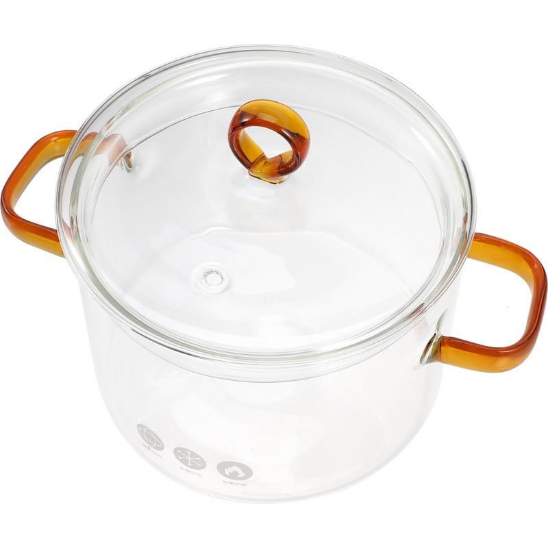 Krosnis Virtuvė Troškinys Stikliniai Puodai Virimo indų rinkinys Mažas Pieno skaidrumo Kūdikių indų rinkinys