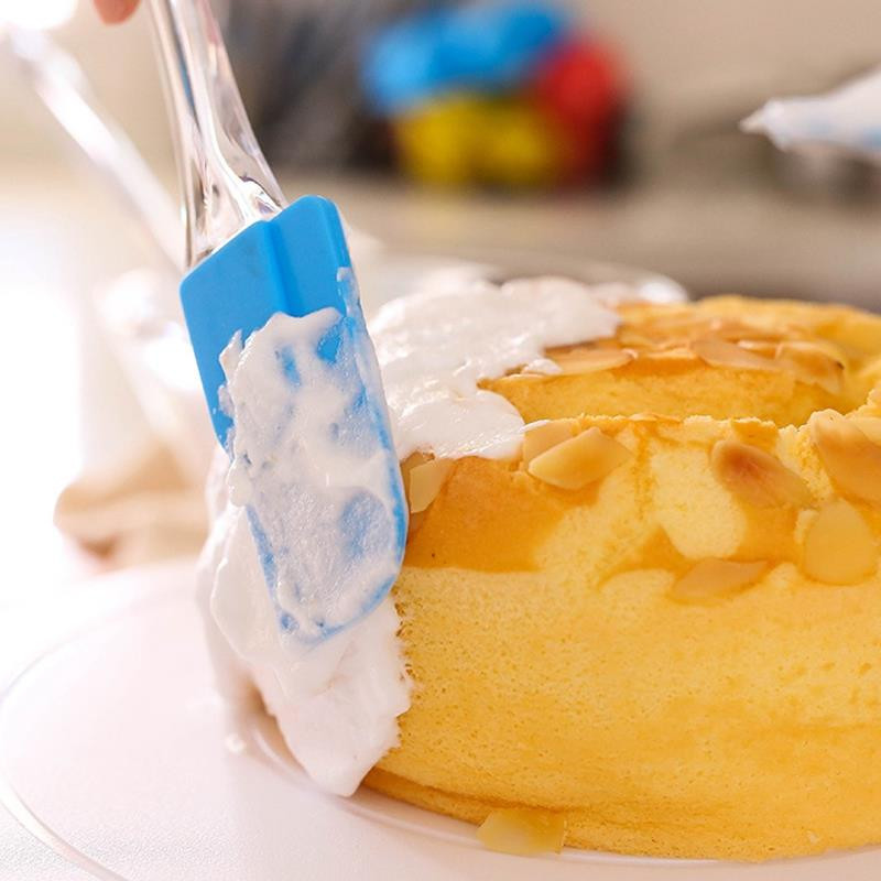 3gab Virtuve Cepšanas instrumenti silikona lāpstiņa cepšanas konditorejas izstrādājumi Noņemams skrāpis Lāpstiņa virtuves krējuma mikseris Saldējuma skrāpis