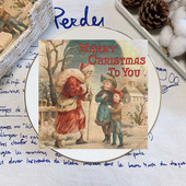 2023 Νέα 20 τεμ/τσάντα Χριστουγεννιάτικες χαρτοπετσέτες Άγιου Βασίλη Χριστουγεννιάτικα χειμωνιάτικα ντεκουπάζ σερβιέτες για χριστουγεννιάτικο πάρτι σερβίτσιο 11