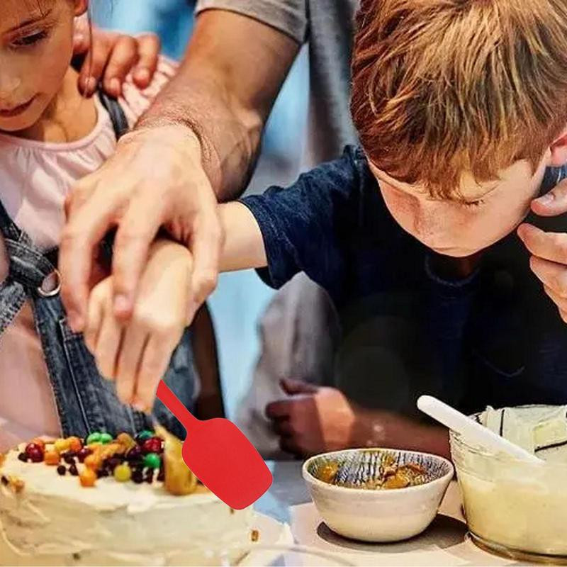 Silikoninė mentelė, neprideganti plakto sviesto kremo pyrago kepimo maišytuvas Maišytuvas gremžtukai virtuvės gaminimo įrankiai ir priedai