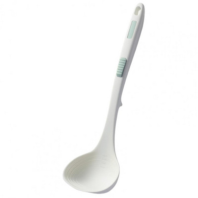 Élelmiszer-minőségű szilikon kanál hőálló, kényelmes fogantyú, kényelmes tárolási szilikon kanál forró edényhez