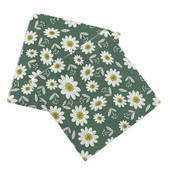 33cm 10/20db Százszorszép virágok Vintage Servilletas barkács kézműves Decoupage szalvéták Papír virágos törlőkendők gyomlálás születésnapi parti dekoráció