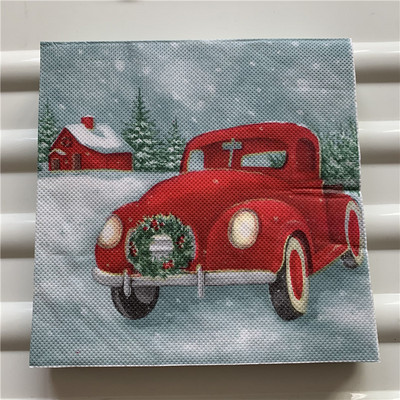 Božićne salvete papirnate elegantne maramice Božićni Djed Božićnjak dječje drvce snježni čovjek rupčić decoupage vjenčanje rođendan slatki dekor 20