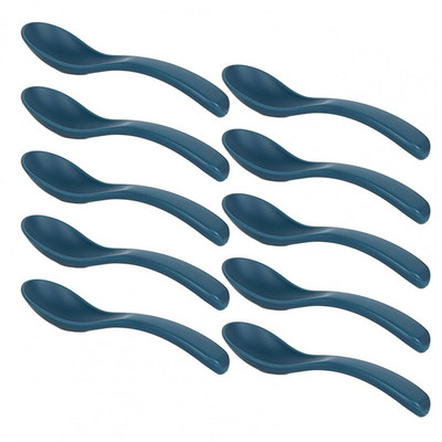 10 τεμ. Μεζούρες σούπας Άνετη λαβή Φιλική προς το περιβάλλον Ενσωματωμένες μεζούρες μαθητών Πολύχρωμες κουτάλια φαγητού σκανδιναβικού στυλ Προμήθειες σπιτιού