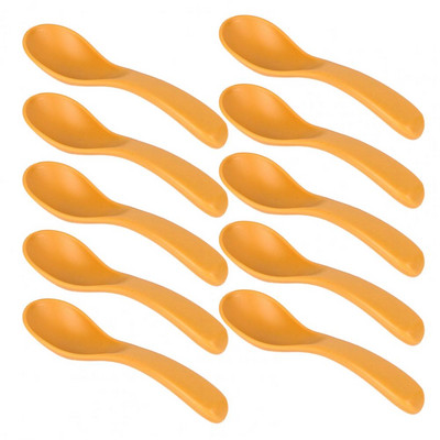 10 τεμ. Μεζούρες σούπας Άνετη λαβή Φιλική προς το περιβάλλον Ενσωματωμένες μεζούρες μαθητών Πολύχρωμες κουτάλια φαγητού σκανδιναβικού στυλ Προμήθειες σπιτιού